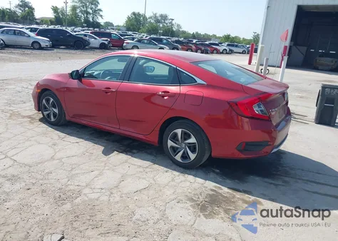 2020 Honda Civic Lx from USA, damaged, VIN 2HGFC2F64LH576054